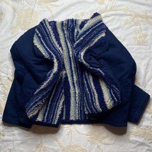 Kapital Kountry Blue and White Coat